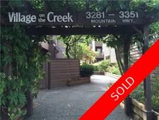 Lynn Valley Townhouse for sale: VILLAGE ON THE CREEK 2 bedroom 1,230 sq.ft. (Listed 2015-08-24)